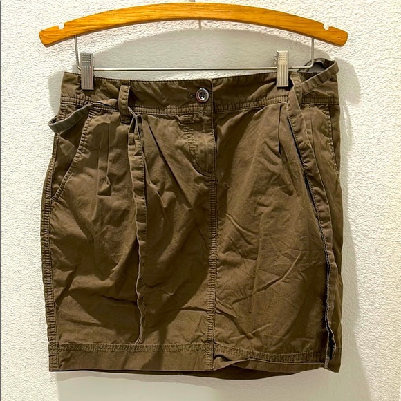LOFT Dresses & Skirts - LOFT Casual Brown cargo style mini Skirt